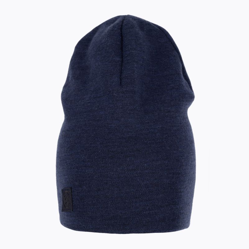 Czapka BUFF Heavyweight Merino Wool Hat Solid granatowa 113028 2