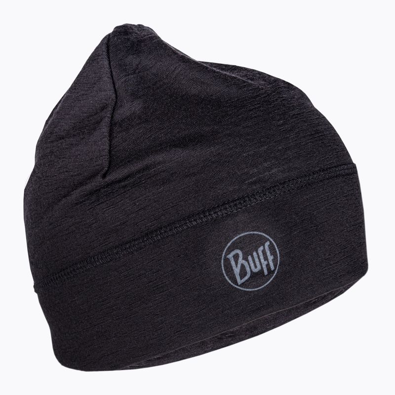 Czapka BUFF Олекотена шапка от мериносова вълна Solid czarna 113013.999.10.00 3