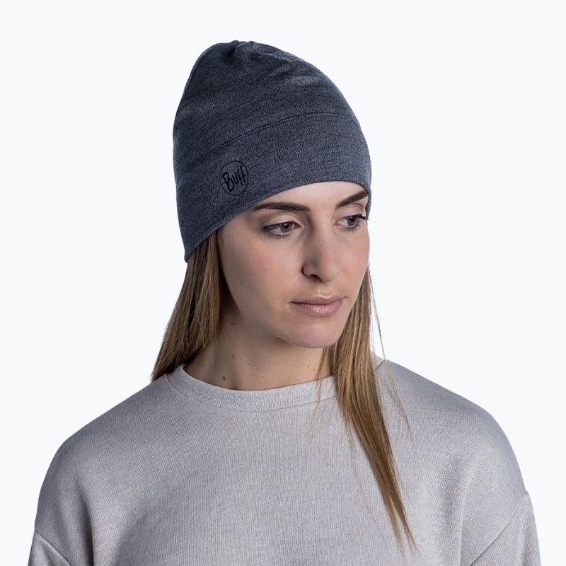 Шапка BUFF Midweight Merino Wool сива 118007.933.10.00 5