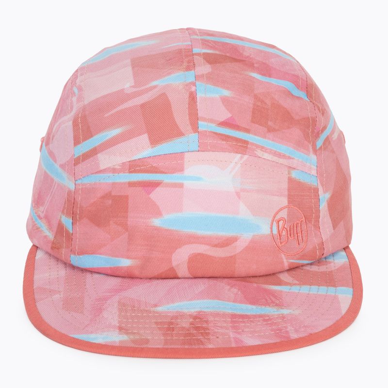Детска шапка с козирка BUFF 5 Panel heavens pink/pink 2