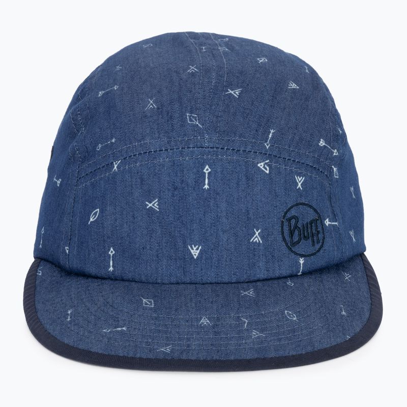 Детска шапка с козирка BUFF 5 Panel arrows denim/denim 2