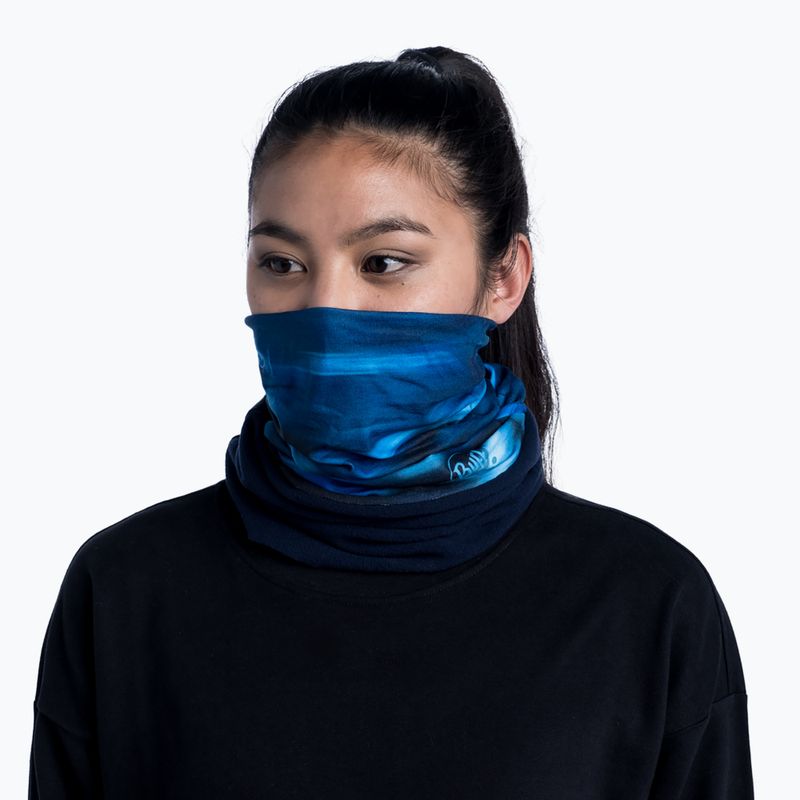 Мултифункционален слинг BUFF Polar Shading blue 120898.707.10.00 5