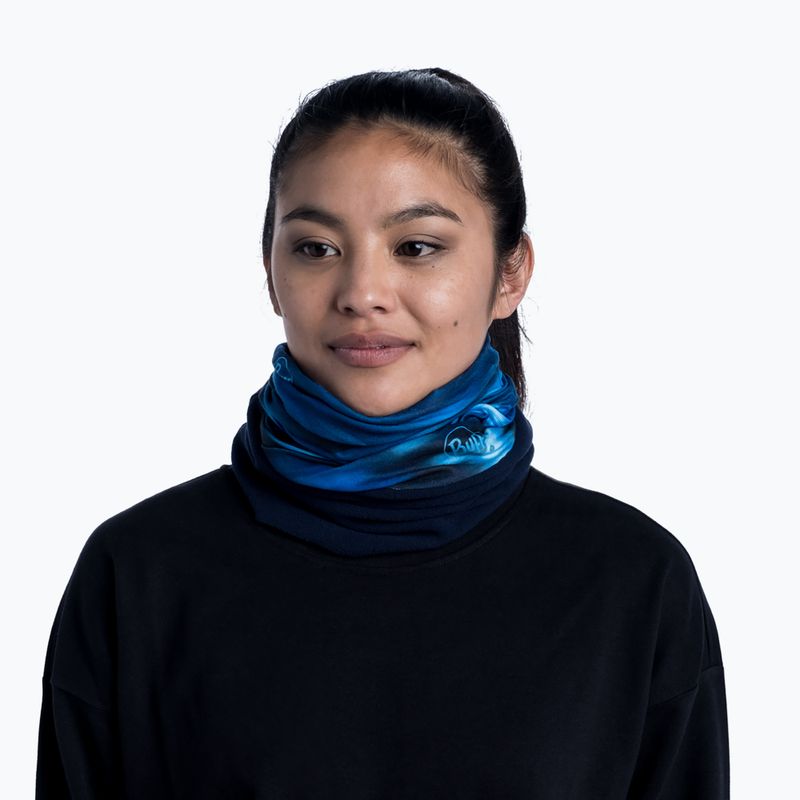 Мултифункционален слинг BUFF Polar Shading blue 120898.707.10.00 6