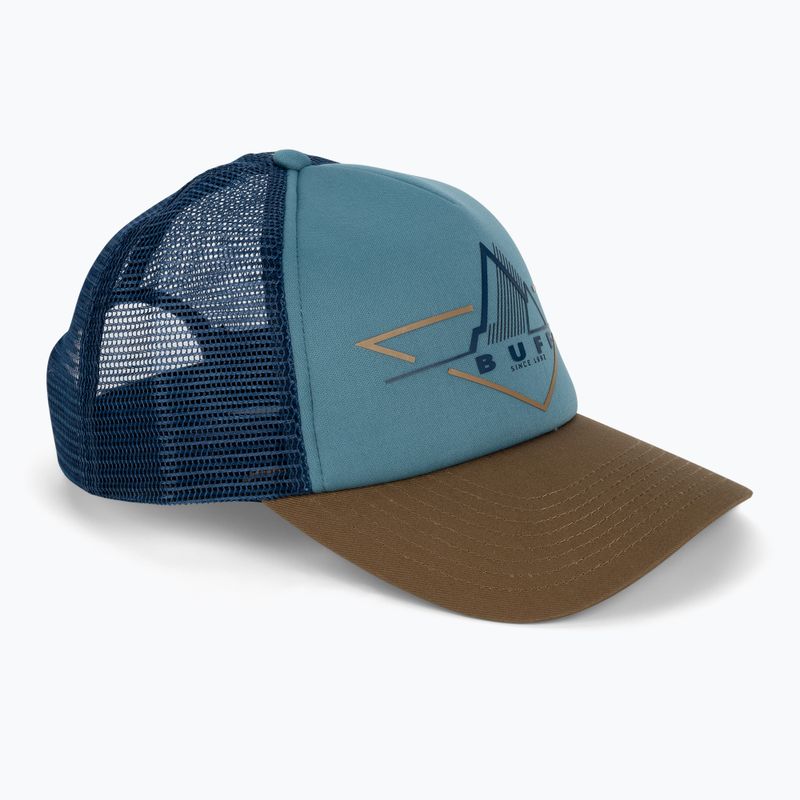 Шапка с козирка BUFF Trucker stone blue