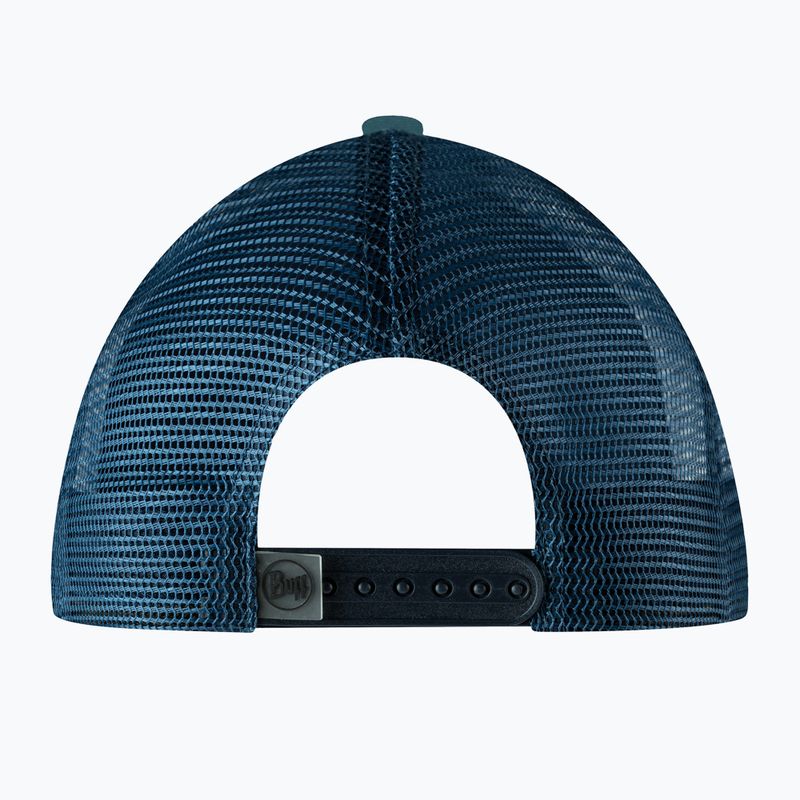 Шапка с козирка BUFF Trucker stone blue 6