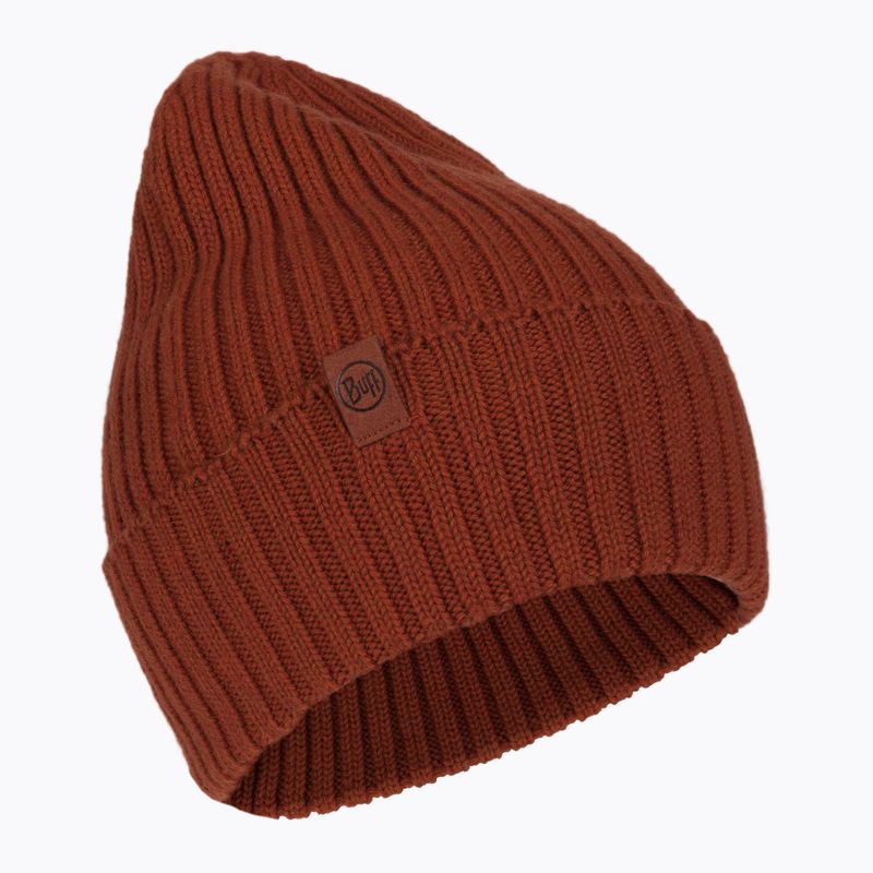 Czapka Buff Merino Wool Knit 1Lhat Norval pomarańczowa 124242.404.10.00