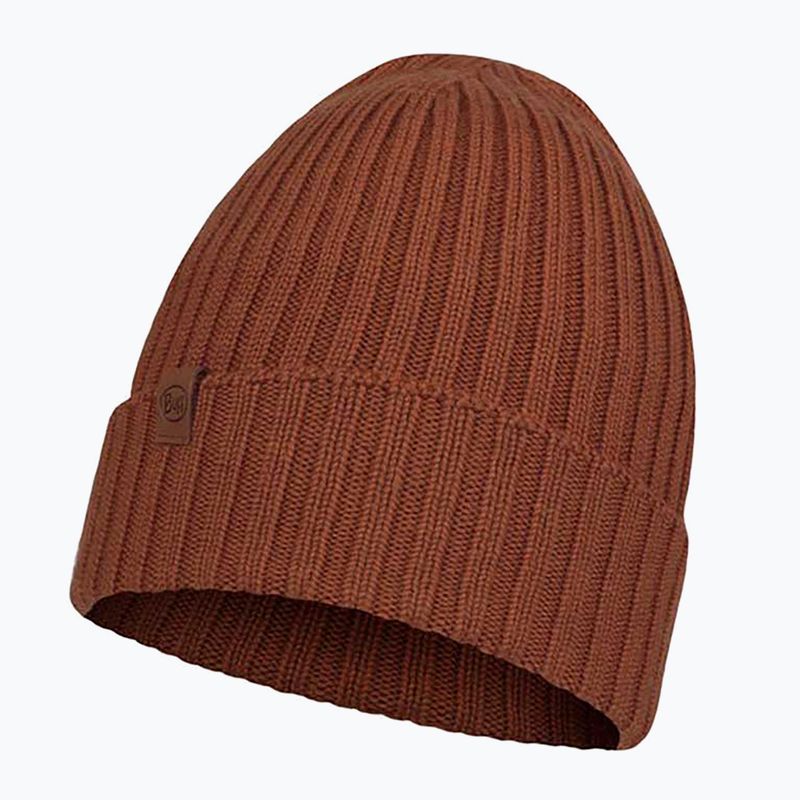 Czapka Buff Merino Wool Knit 1Lhat Norval pomarańczowa 124242.404.10.00 4