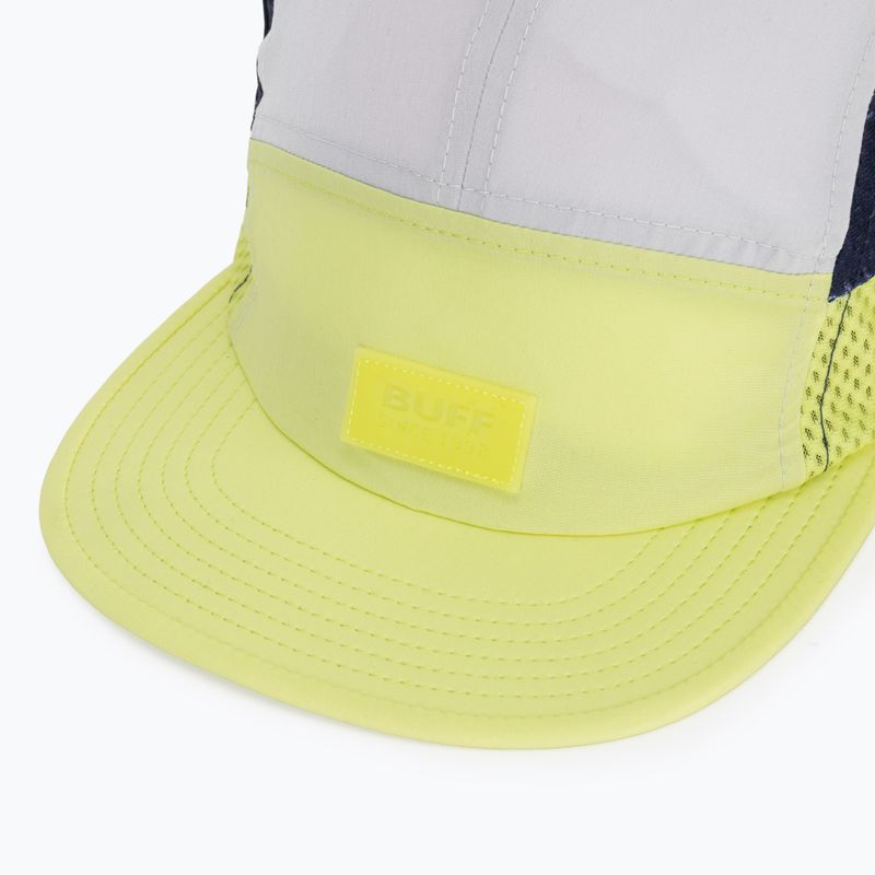 Шапка с козирка BUFF 5 Panel Go domus lime 3