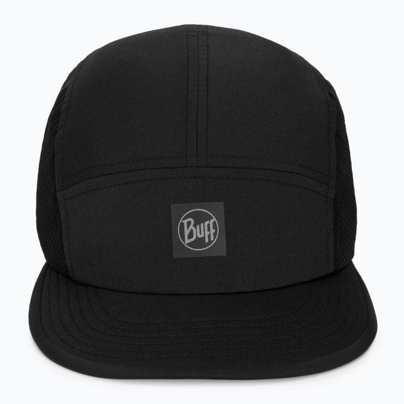 Шапка с козирка BUFF 5 Panel Go solid black 2