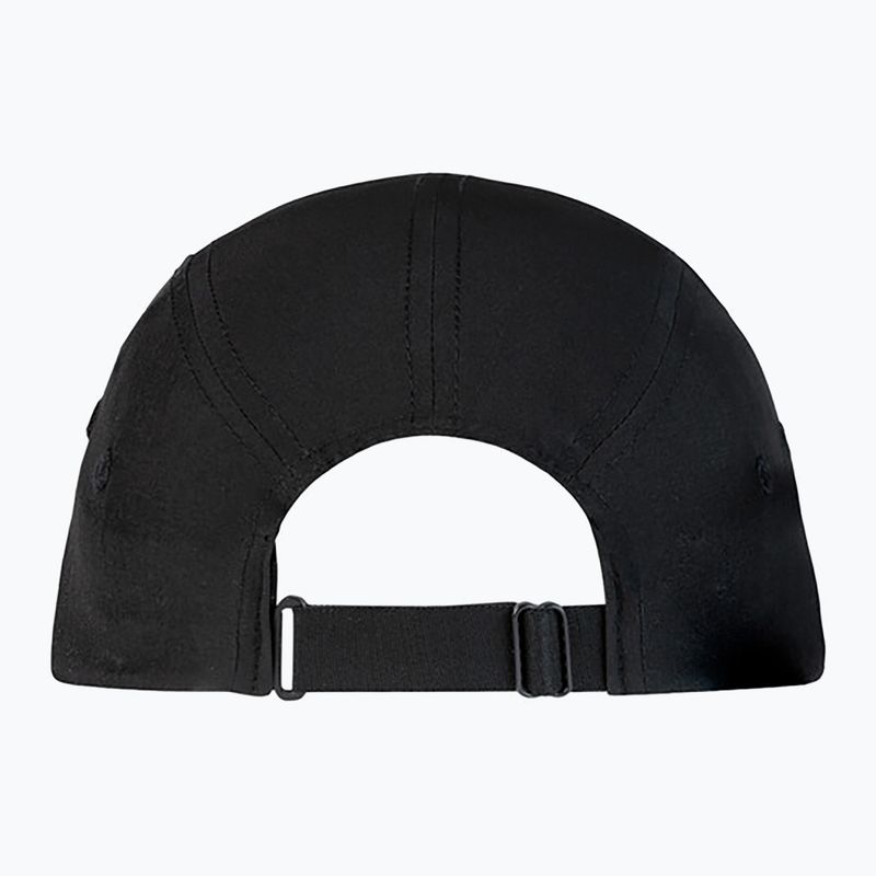 Шапка с козирка BUFF 5 Panel Go solid black 2