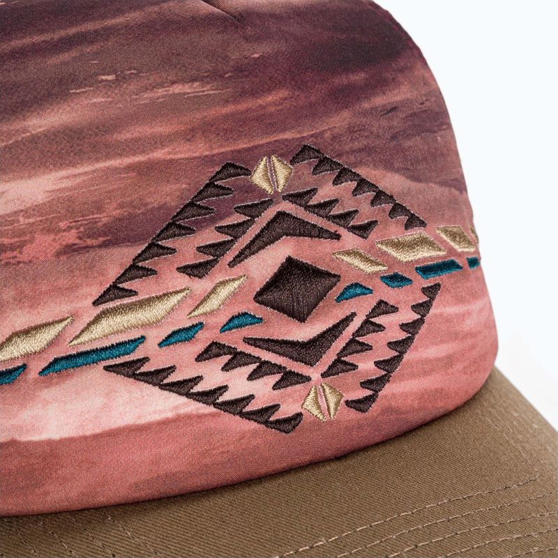 BUFF Trucker Бейзболна шапка Sykora в цвят бордо и кафяво 125365.632.30.00 5