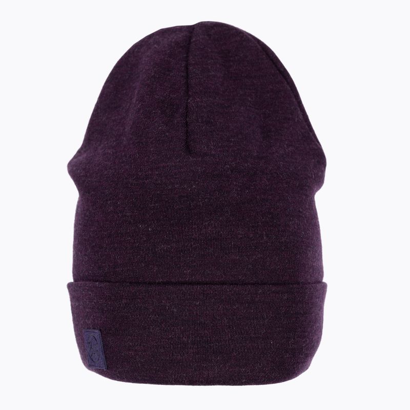 Czapka BUFF Heavyweight Merino Wool Hat fioletowa 111170 2