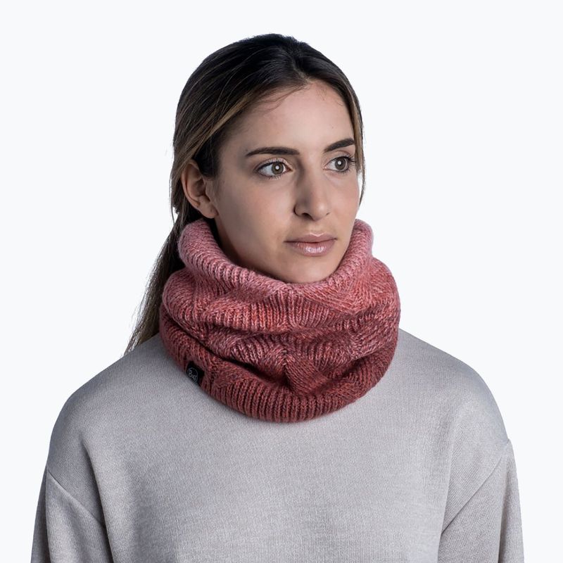 BUFF Плетена и вълнена жилетка Masha Pink 120856.537.10.00 6