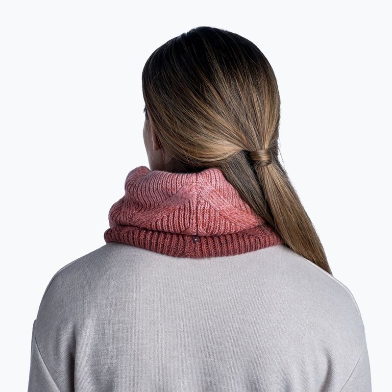 BUFF Плетена и вълнена жилетка Masha Pink 120856.537.10.00 8