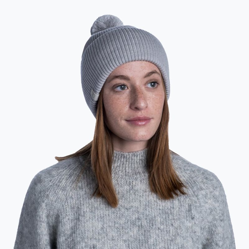 BUFF Плетена шапка Tim light grey 126463.933.10.00 6