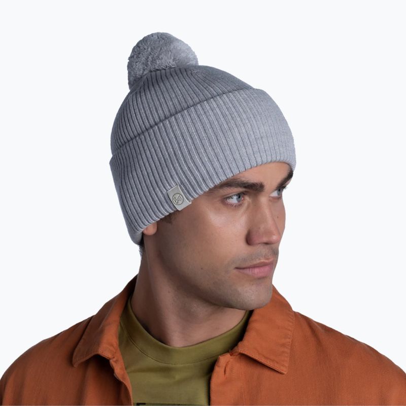 BUFF Плетена шапка Tim light grey 126463.933.10.00 7