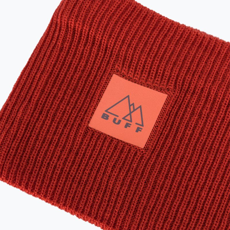 BUFF Преплетена лента за глава Solid red 126484.220 3