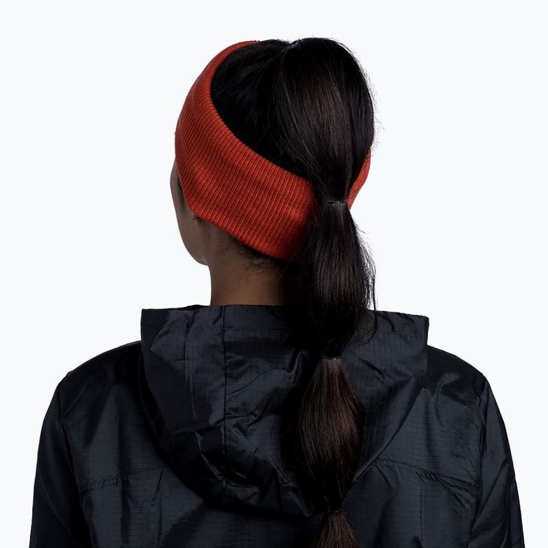 BUFF Преплетена лента за глава Solid red 126484.220 7