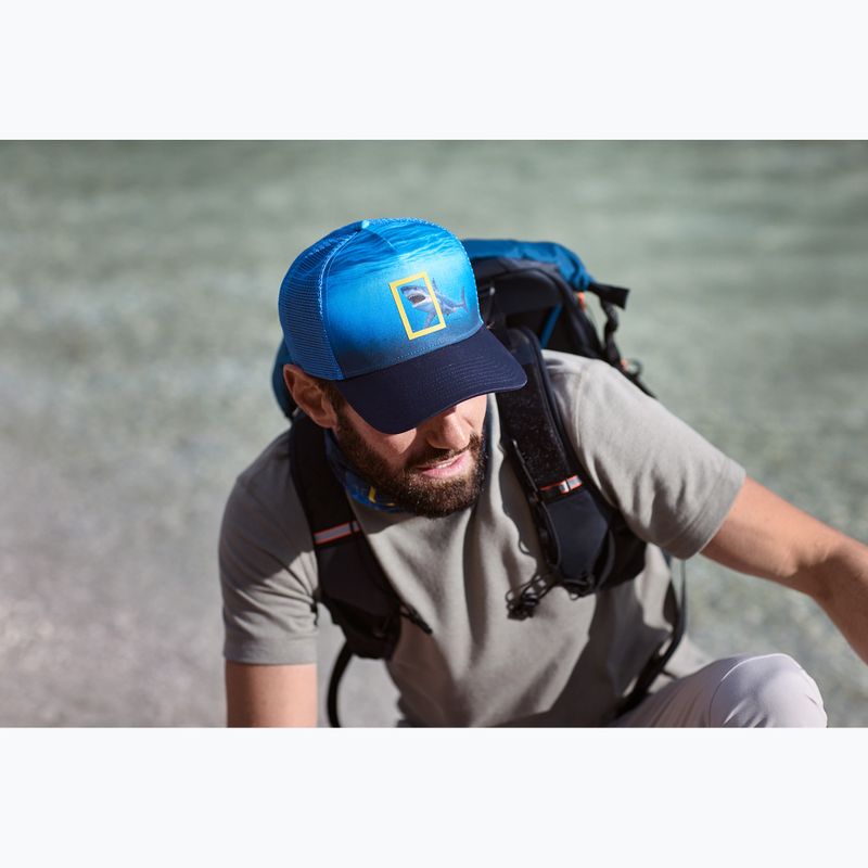 Шапка с козирка BUFF Trucker seons navy 3