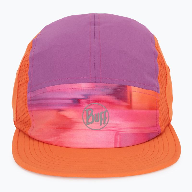 Шапка с козирка BUFF 5 Panel Go sish tangerine 2