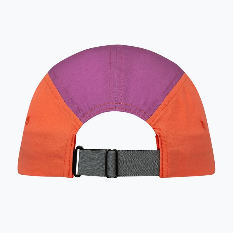 Шапка с козирка BUFF 5 Panel Go sish tangerine 2