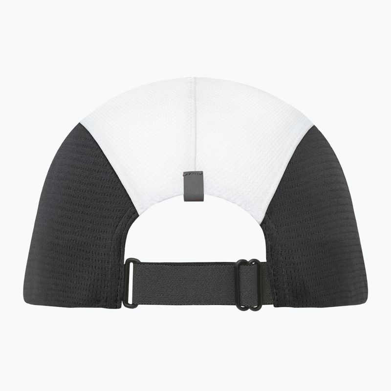 Шапка с козирка BUFF Speed solid white 2