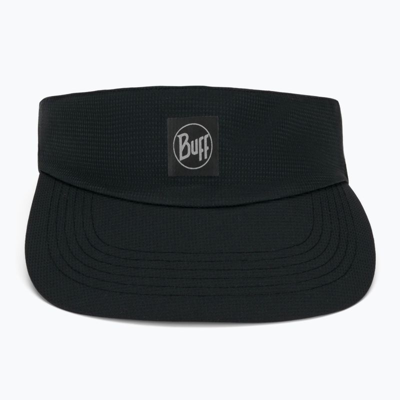 BUFF Go Visor Твърда черна козирка за бягане 2