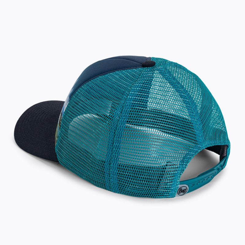 BUFF Trucker Черно, синьо и морскосиньо шапка 129543.555.10.00 3