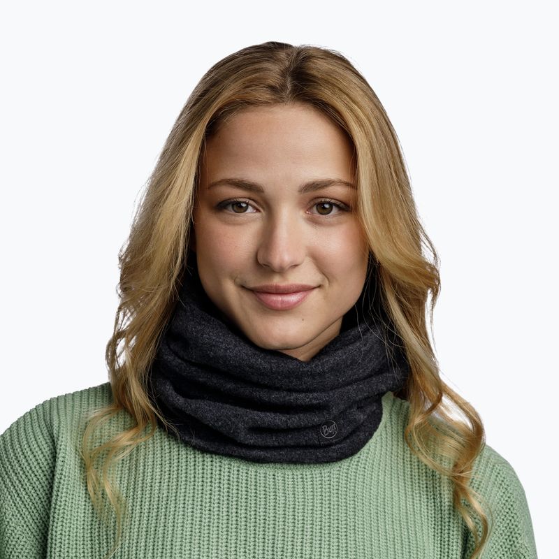 Многофункционален слинг BUFF Merino Fleece черен 4
