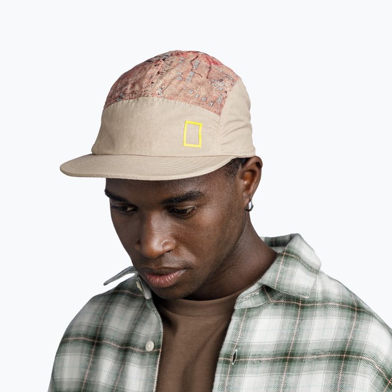 Шапка с козирка BUFF 5 Panel Explore geos grindle 4