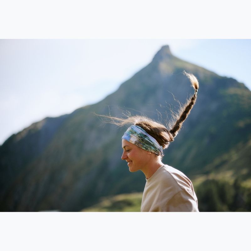 Многофункционална кърпа BUFF Coolnet UV campast green 5