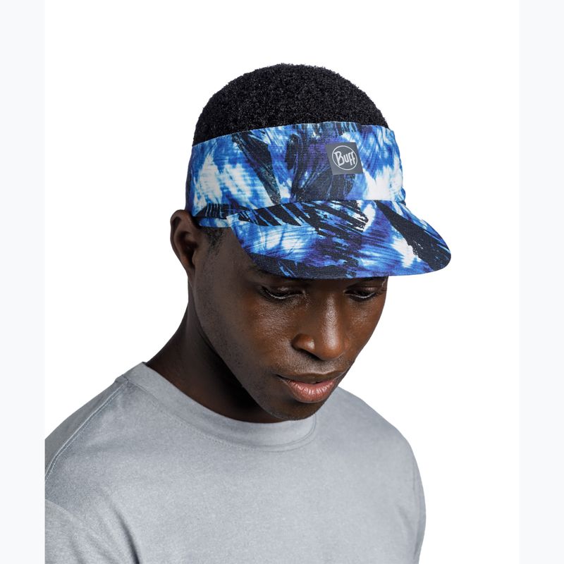 Козирка за бягане BUFF Pack Speed gold blue 5