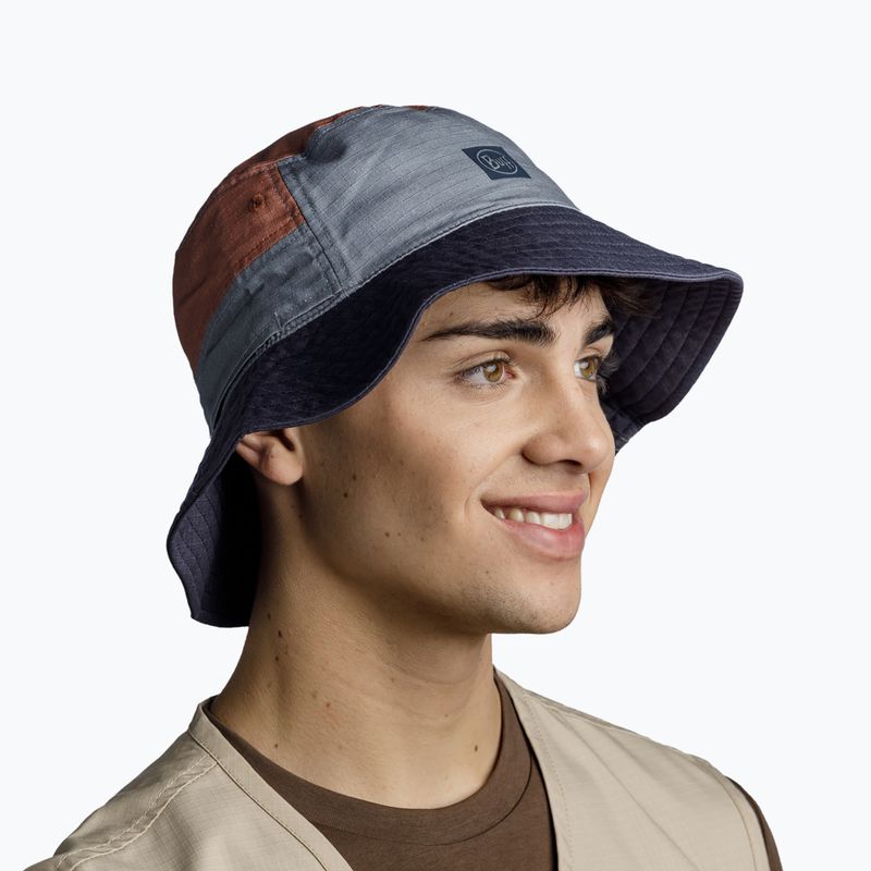 BUFF Слънчева кофа за туристическа шапка с кука светло синьо 125445.909.30.00 4