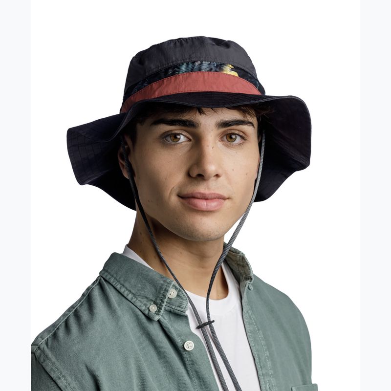 Шапка с периферия BUFF Explore Booney hat okisa black 4