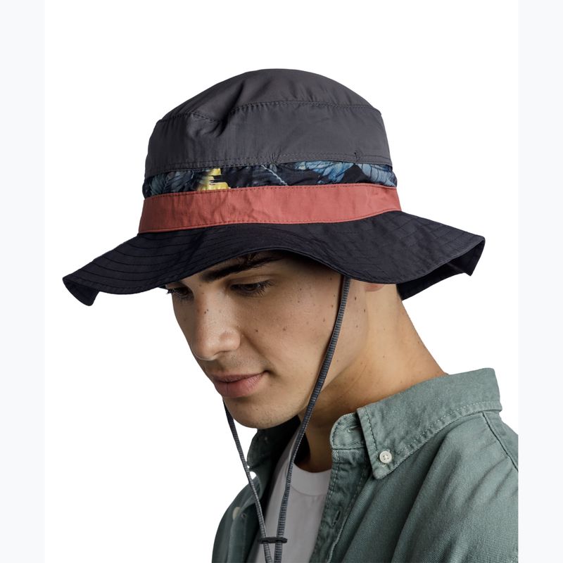 Шапка с периферия BUFF Explore Booney hat okisa black 5