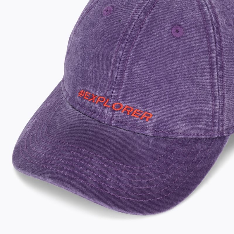 Детска бейзболна шапка BUFF Baseball brokes violet 3