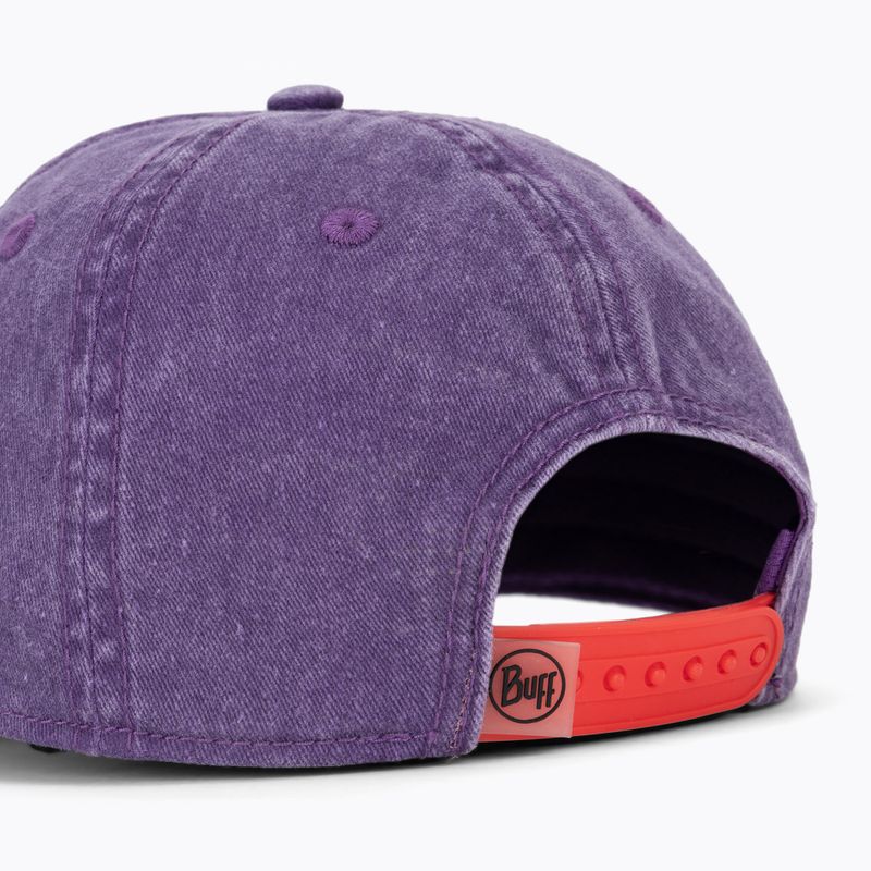 Детска бейзболна шапка BUFF Baseball brokes violet 4