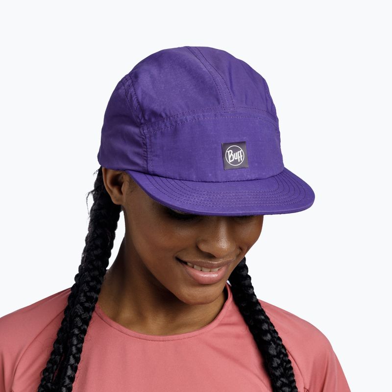 Шапка с козирка BUFF 5 Panel Explore slen violet 5