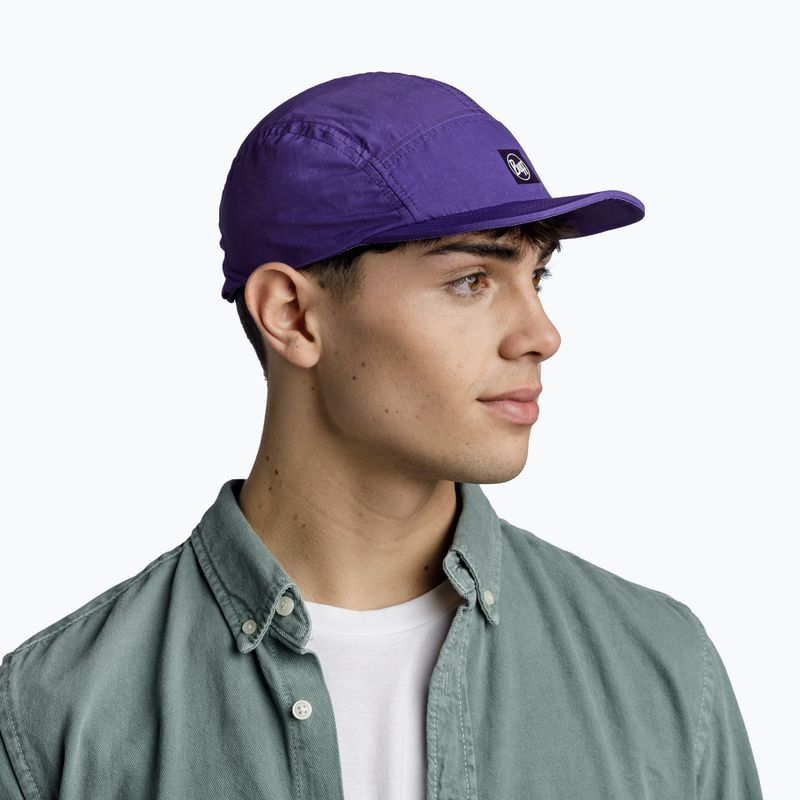 Шапка с козирка BUFF 5 Panel Explore slen violet 6