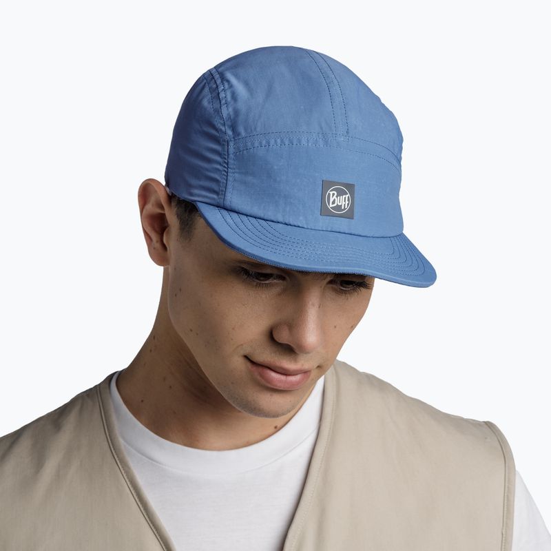 Шапка с козирка BUFF 5 Panel Explore slen denim 4