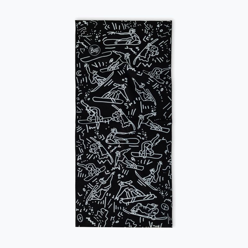 Многофункционална детска кърпа BUFF Original Ecostretch tivat black 2