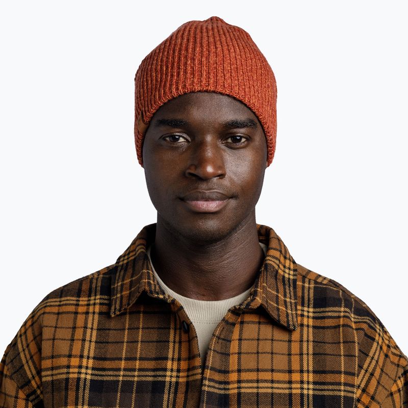 Зимна шапка BUFF Knitted & Fleece Lyne cinnamon 3