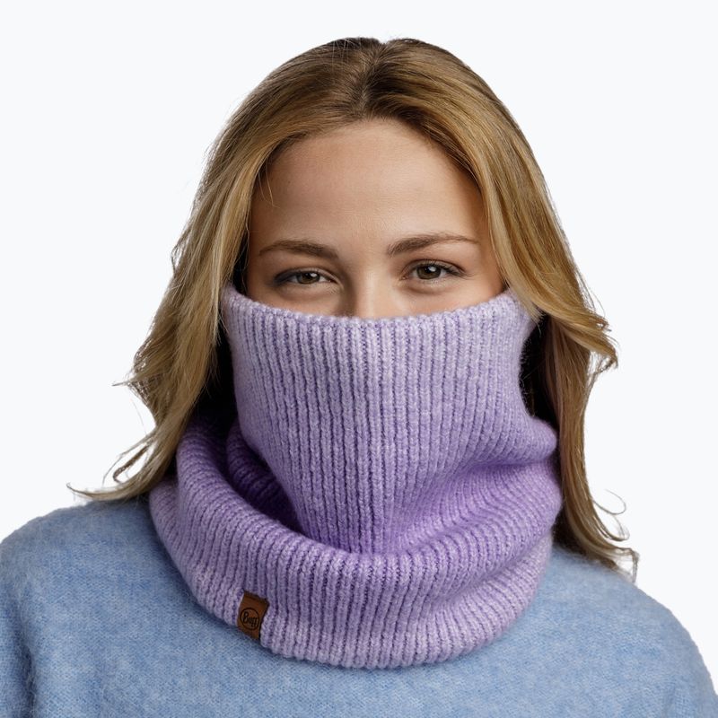 Шал комин BUFF Knitted & Fleece Marin lavender 4