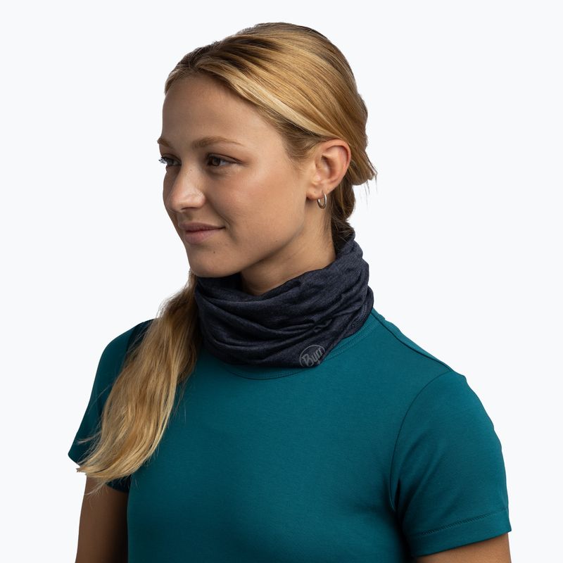 Многофункционална кърпа BUFF Lightweight Merino Wool night blue 3