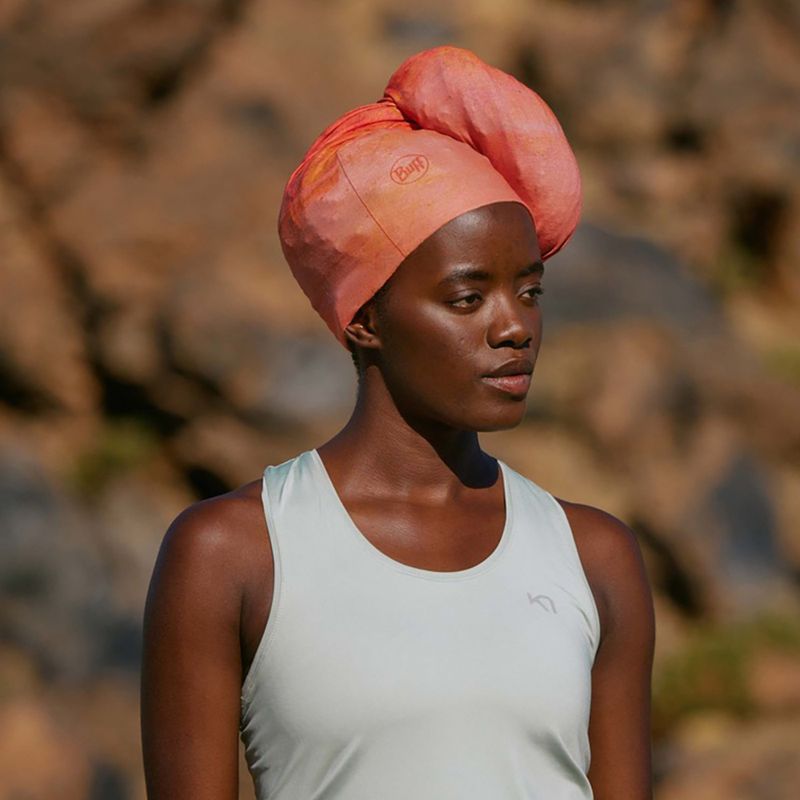 Многофункционална кърпа BUFF Coolnet UV keffy nectarine 9