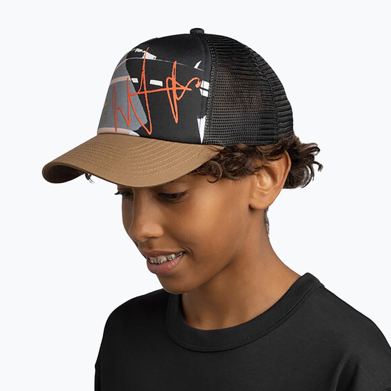 BUFF Trucker Malm многоцветна детска бейзболна шапка 3