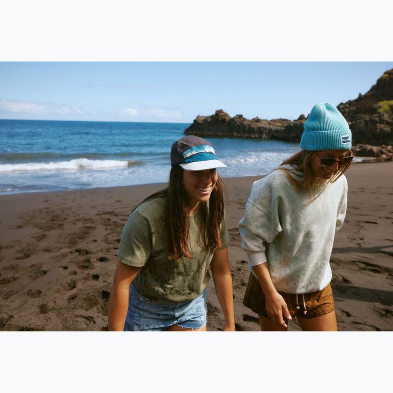 Шапка с козирка BUFF 5 Panel Go parley navy 4