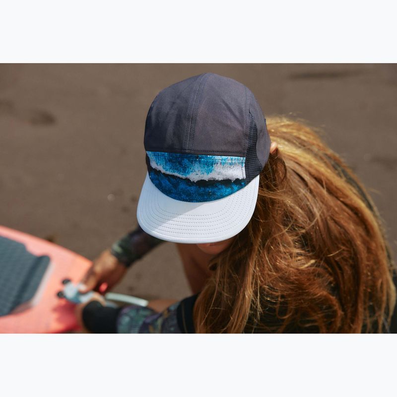 Шапка с козирка BUFF 5 Panel Go parley navy 6