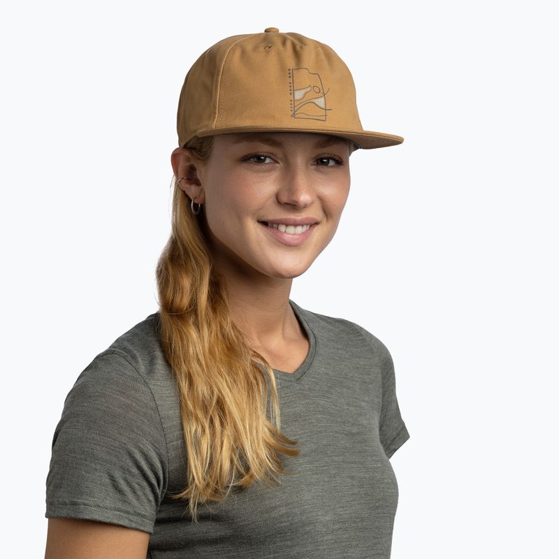Шапка с козирка BUFF Trucker wadi fawn 3