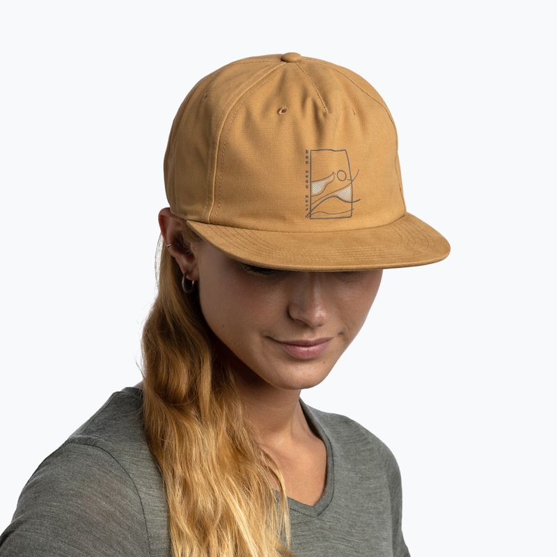 Шапка с козирка BUFF Trucker wadi fawn 4